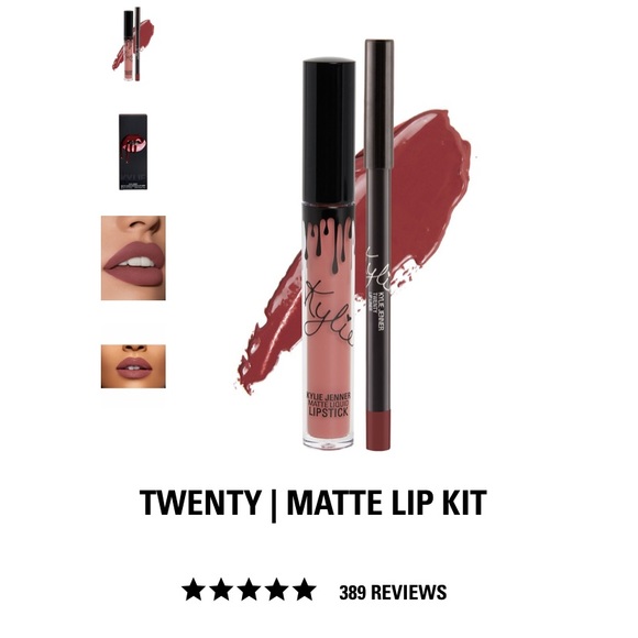 Kylie Cosmetics Other - NEW IN BOX Kylie Lip Kit “Twenty”